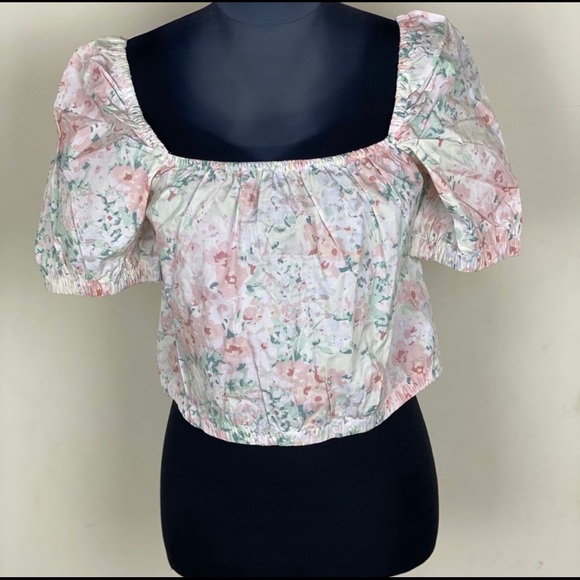 Floral off Shoulder Top - Picture 2 of 6